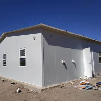 China Industrial Lowest Cost Zinc-Coated Prefab House , Quick Installation Prefab House Steel Structure for sale