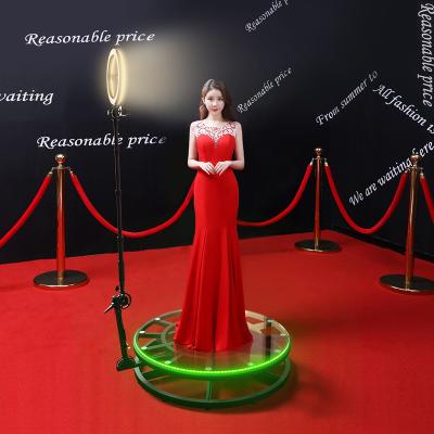 China Basic Configuration/Deluxe Configuration New 360 Degree Anti-shaking Automatic Slow Motion Rotating 360 Photo Booth For Christmas Party for sale