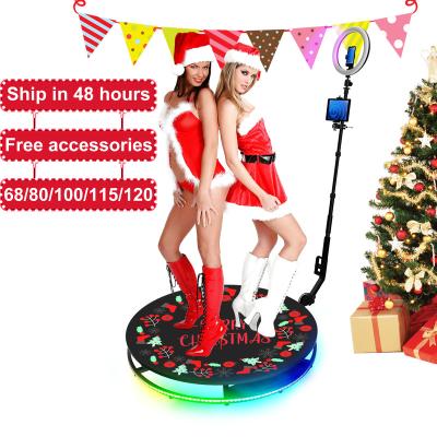 China Basic Configuration/Luxury Configuration Logo Design Customization Intelligent Operation Free 360 ​​Degree Slow Motion Doel 360 Photo Booth Photobooth for sale