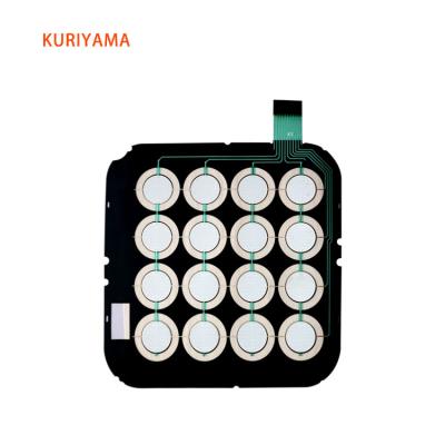 China Water-proof.durable.Eco-friendly China Factory Custom Embossed Buttons Membrane Switch for sale