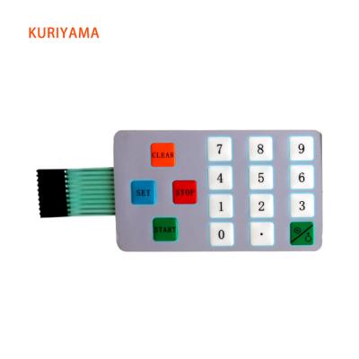 China Water-proof.durable.Eco-friendly Fpc/pet Circuit Capacitive Touch Button Membrane Switch for sale