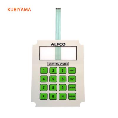 China Water-proof.durable.Eco-friendly Calculator Pet/pc Tactile Dome Micro Membrane Keypad Switch for sale