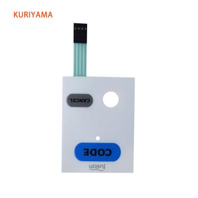 China Water-proof.durable.Eco-friendly 2022 New Design Membrane Switch Keypad For Medical Equipment for sale