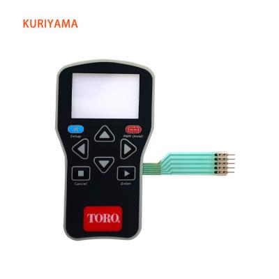 China Water-proof.durable.Eco-friendly China Factory Custom Produce Membrane Keypad Membrane Switch for sale