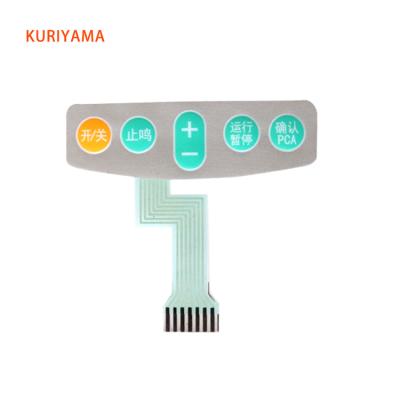 China Water-proof.durable.Eco-friendly 4*4 Matrix Waterproof Membrane Switch Keypad For Industrial Equipment for sale