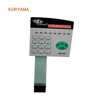 China Water-proof.durable.Eco-friendly Oem Low Price 4x4 Backlit Keypad Matrix Membrane Switch Keypad for sale