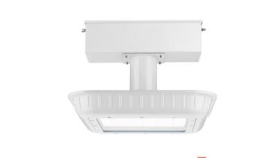 China LED Gas Station Light canopy light fixtures 100w external driver 13000 lumens 5000k UL DLC AC 120-277 V // WSD-GSK10W27 for sale