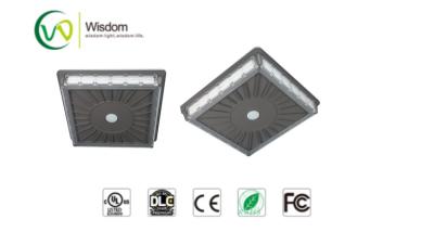 China 70W adelgazan UL DLC AC120-277 V //WSD-PGC07W27 de los lúmenes 5000 K del sensor de movimiento de la luz del parking del toldo LED 8200 en venta