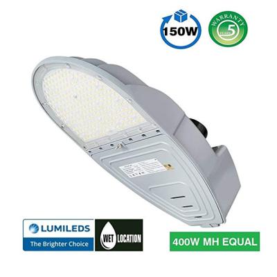 China UL al aire libre DLC 120-277V ////WSD-ST15W27 de los lúmenes 5000K del alumbrado público 17360 de la lámpara de la calle de la cabeza de la cobra de 150W LED en venta