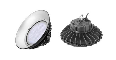 China Rugged 200W UFO LED Round High Bay Light flood light High efficacy 24225 Lumens 4000K UL DLC AC 120-277V // WSD-UHB20W27 for sale