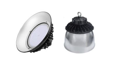 China Rugged 100W UFO LED Round High Bay Light High Efficacy 13300 lumens 5000K UL DLC AC 120-277 V // WSD-UHB10W27 for sale