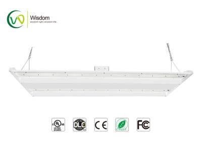 China Interior 300W 4ft LED Linear High Bay Light fixture 40000 lumens 5000K UL DLC AC120-277V // WSD-4FLHB30W27 for sale