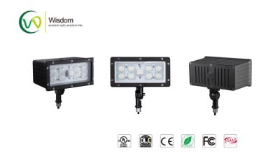 China Residential 45W Slim LED Flood Light Knuckle mount photocell 4950 lumens 5000k UL DLC AC 120-277V // WSD-FL45W27-50K for sale