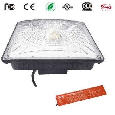 China 45W LED Parking Garage Lights 5000K UL DLC 347 V WSD-CP45W27 With Emergency Driver for sale