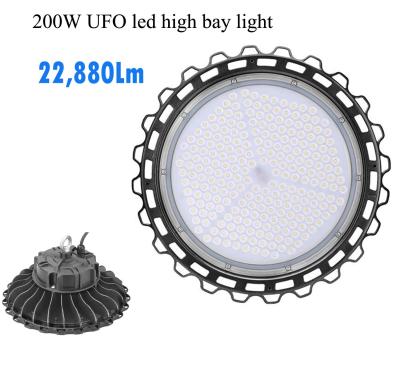 China Industrial Dimmable UFO LED High Bay Light 100w 13220lm With Microwave Sensor for sale