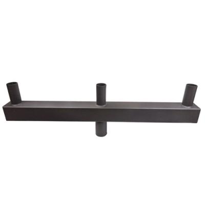 China Round Pole Light Light Fixture Mounting Bracket Steel Low Profile Bullhom 27 LBS for sale