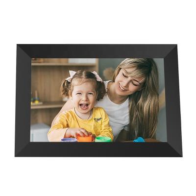 China Wifi New Arrival 8in Touch Screen Remote Control 8GB HD LED Book Mp3 Download Battery Digital Photo Frame for sale