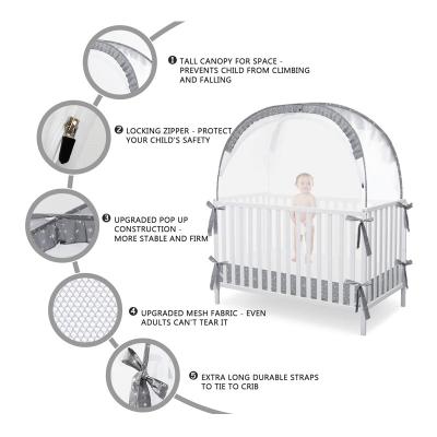 China Anti-static factory directly clear the goods low price portable folding mosquito net for baby crib for sale