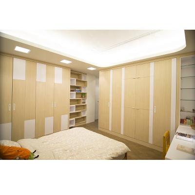 China Adjustable Custom Home Furniture MDF (Other) Modular Walk In Wardrobe Closet Bedroom for sale