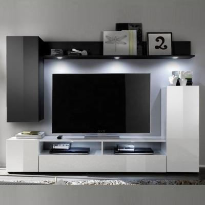 China (Other) Adjustable High Quality Wooden TV Stand Furniture MHHQ101 Home Entertainment Wall Unit for sale