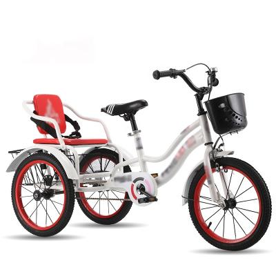 China Ride On Toy Fashion New Design With Handle Double Seat 3 Wheels Cheap Children Tricycle for sale