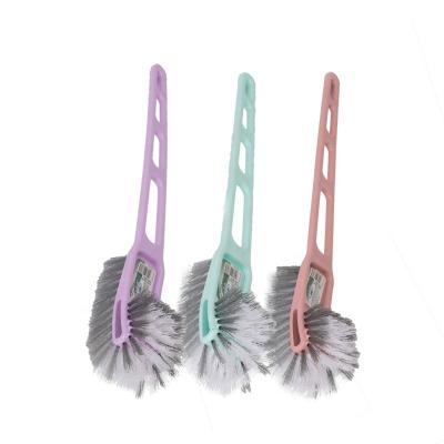 China New modern toilet brush bathroom cleaning brush deep cleaning, with long non-slip handle for sale