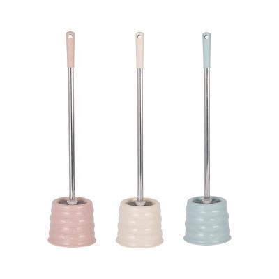 China Modern Wholesale Hot Sale Toilet Brush Bracket Set Cleaning Brush for sale