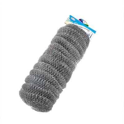 China Earth Brand Viable Net Bag Stainless Steel Wire Ball Cleaning Brush Pot Sweep Brushes for kichen cleaning 20g for sale