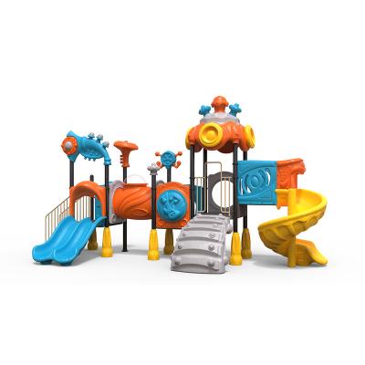 China 2019 Wooden Most Poplar And New Customized Outdoor Kids Amusement Equipment Playground Slides For Kids for sale