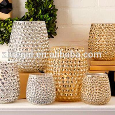 China New Home Decor Glow Bubble Art Glass Candle Holder, VOTIF and Pillar Holder for sale