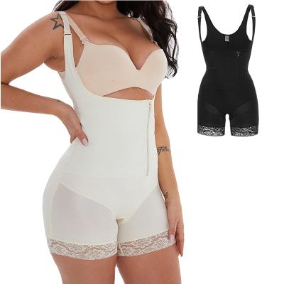 China Antibacterial Body Shaper Women Bodysuit Slimming Waist Trainer Fajas Shapewear Butt Lifter Underbust Corset for sale