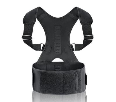 China Breathable Wholesale Magnetic Adjustable Back Brace Corrector Lumbar Posture Corrector for sale