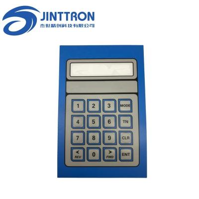 China Durable Custom Stickers Membrane Customized Keypad Price Lower Cost Cheap PET Switch Panel For Elevator Elevator Electronic Lock for sale