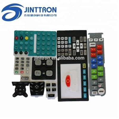 China Durable All Shapes And Colors Soft Silicon Rubber Keypad Products With Low Price for sale