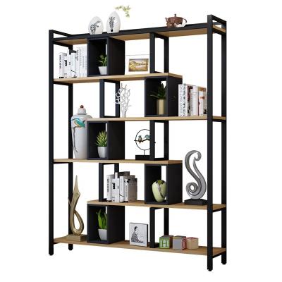 China New Design Foldable OEM Chinese Factory Premium Wooden Book Shelves for Home or Office for sale