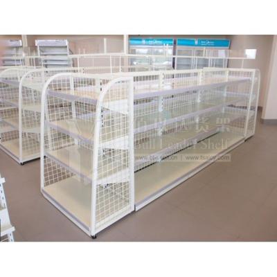 China Wholesale modern standard double sided supermarket shelves for sale for sale