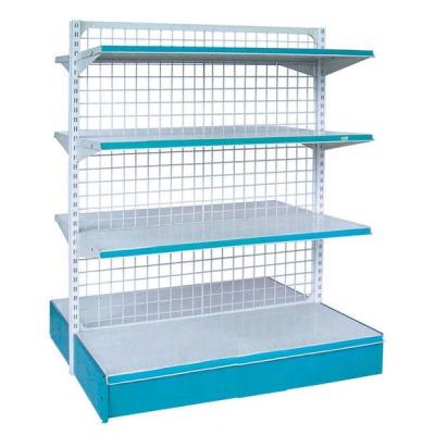 China Good Quality Double Sided Wire Mesh Supermarket Rack From Guangzhou Factory For Sale for sale