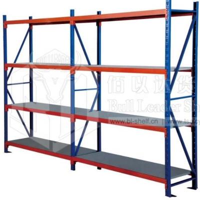 China Anti Rust Superstrong 4 Layer Weight Capacity Warehouse Shelf for sale