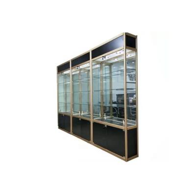 China Luxury Antique Glass Jewelery Display Cabinet Interior Jewelry Store Design Jewelry Showcase Cabinet for sale