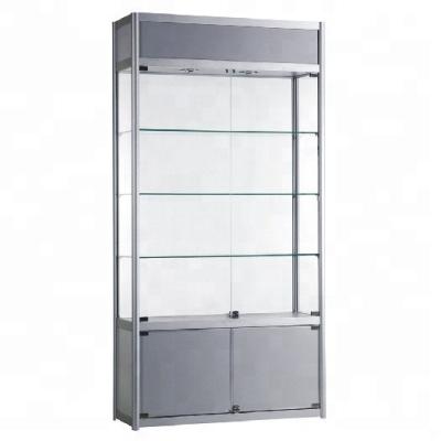 China Eco - Friendly Fashionable Glass Jewelry Display Cabinet Phone Display Cabinet for sale