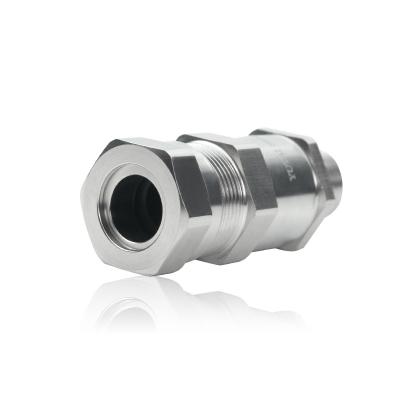 China 304/316 Stainless Steel Cable Gland Metal Cable Gland Explosion Proof Copper ATEX PG9 for sale