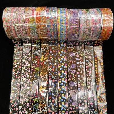 China Nail Art Decoration 500 Meters of Morning Glory Nail Foil from XueQun for sale