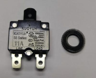 China 88-11A 100% KUOYUH BREAKER 88 SERIES 11A Rebuildable Switch , Overcurrent Protector 88-11A for sale