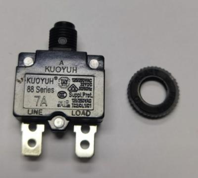 China 88-7A 100% KUOYUH BREAKER 88 SERIES 7A Rebuildable Switch , Overcurrent Protector 88-7A for sale