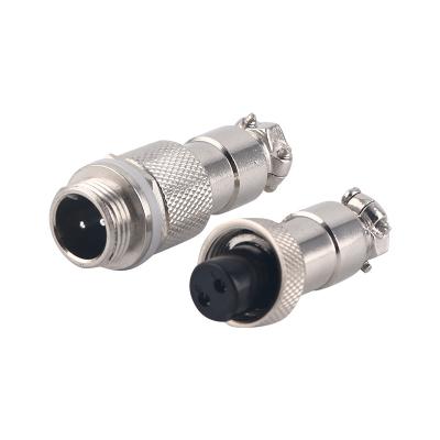 China GX12 4pin 5pin Electrical Cable Mount Connector Aviation Male Female Connector for sale