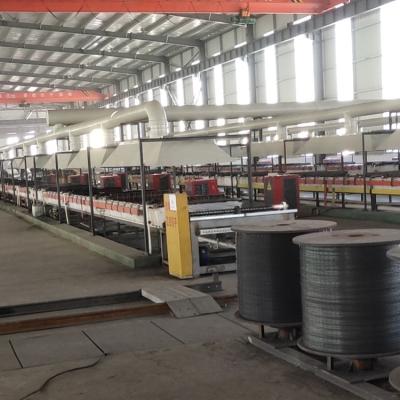 China China Construction Machinery Manufacturing Supplier Galvanizing Steel Iron Wire Production Line For Gi Binding Wire for sale