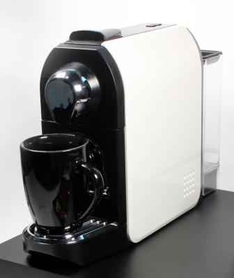 China Hotel Household Stainless Steel +Plastic Nespresso Capsule Coffee Maker for sale