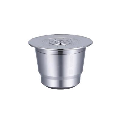 China Sustainable Reusable Stainless Steel Nespresso Coffee Capsules for sale