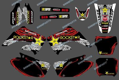 China PVC TEAM GRAPHICS & BACKGROUNDS Kits (fly star) FOR HONDA CR125 CR250 2002 2003 2004 2005 2006 2007 2008 2009 2010 2011 2012DST0153 for sale