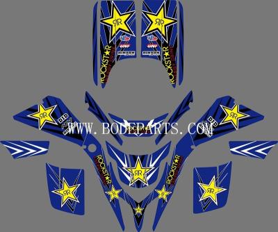 China PVC Star Style DECALS STICKER Graphics Kits 0043 New For YAMAHA BLAST YFS 200 1988--1997 1998 1999 2001 2002 2003 2004 2005 2006 for sale